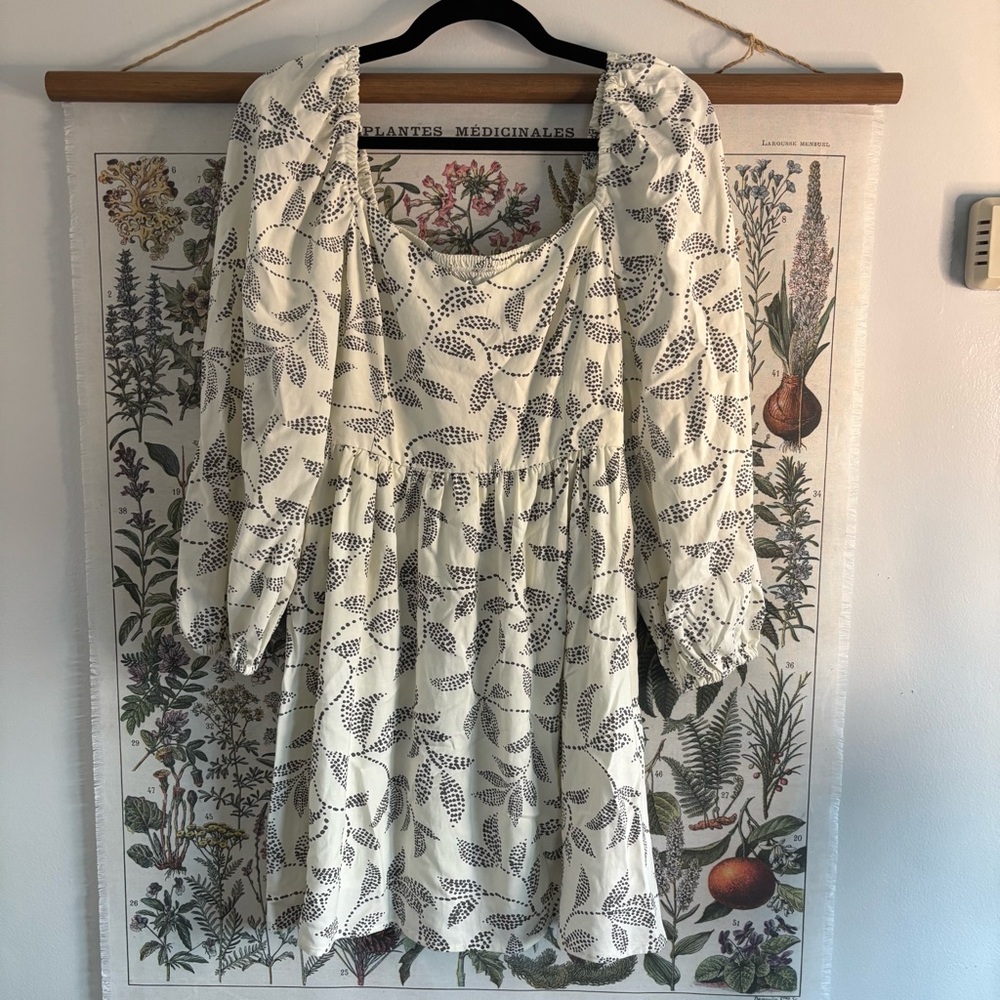 NWT Z Supply Linen Sandstone Mini Dress Small